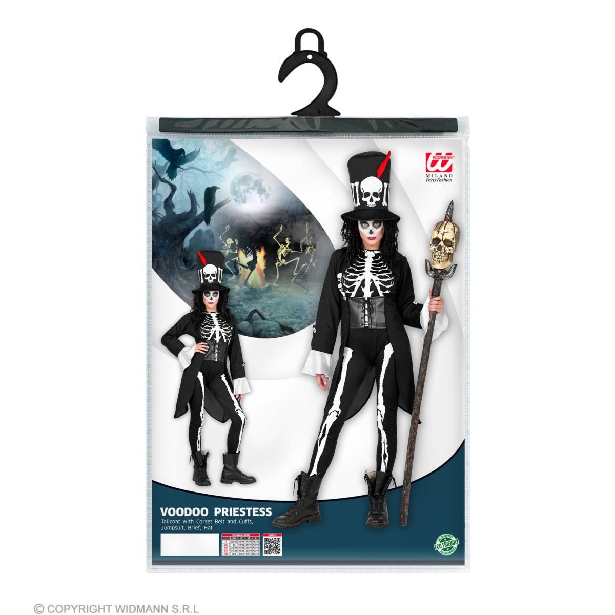 Costume Sacerdotessa Voodoo |Widmann