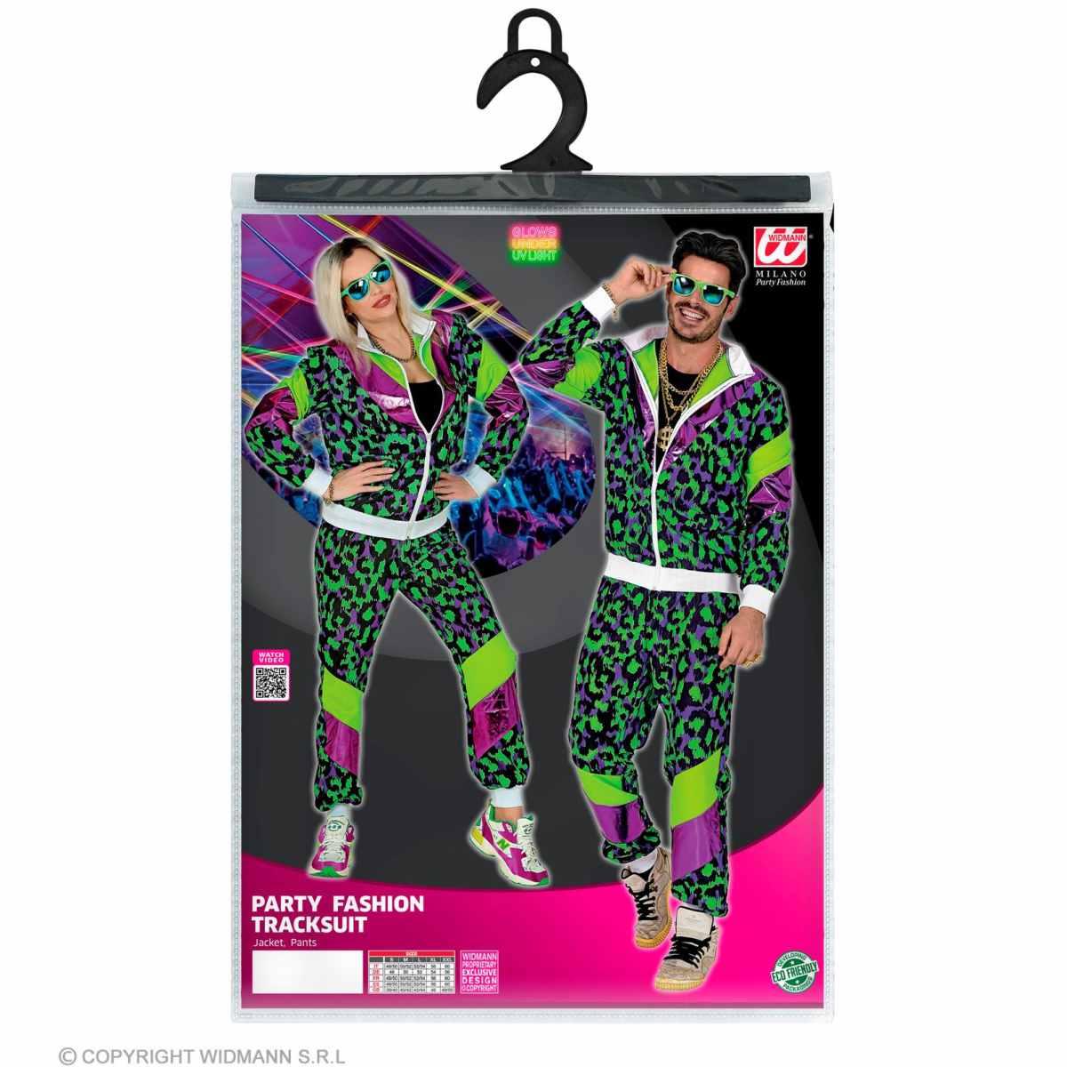 Costume Tuta Anni '80 Animal Party |Widmann