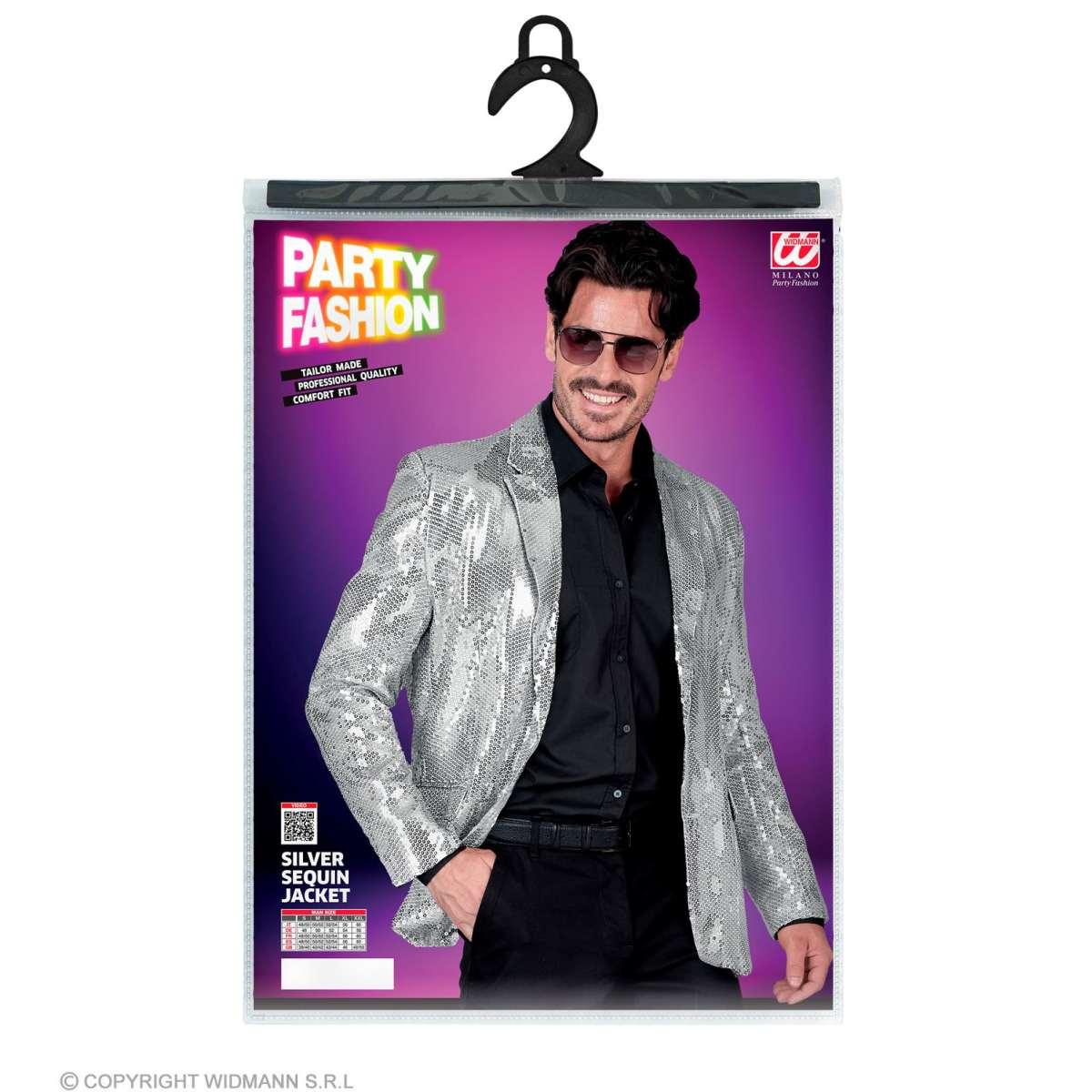 Giacca Argento Paillettes |Widmann