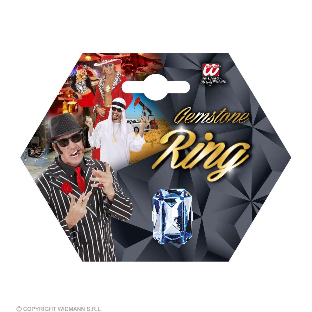 Anello Metallo Oro con Gemme Colorate 4 Modelli Assortiti |Widmann