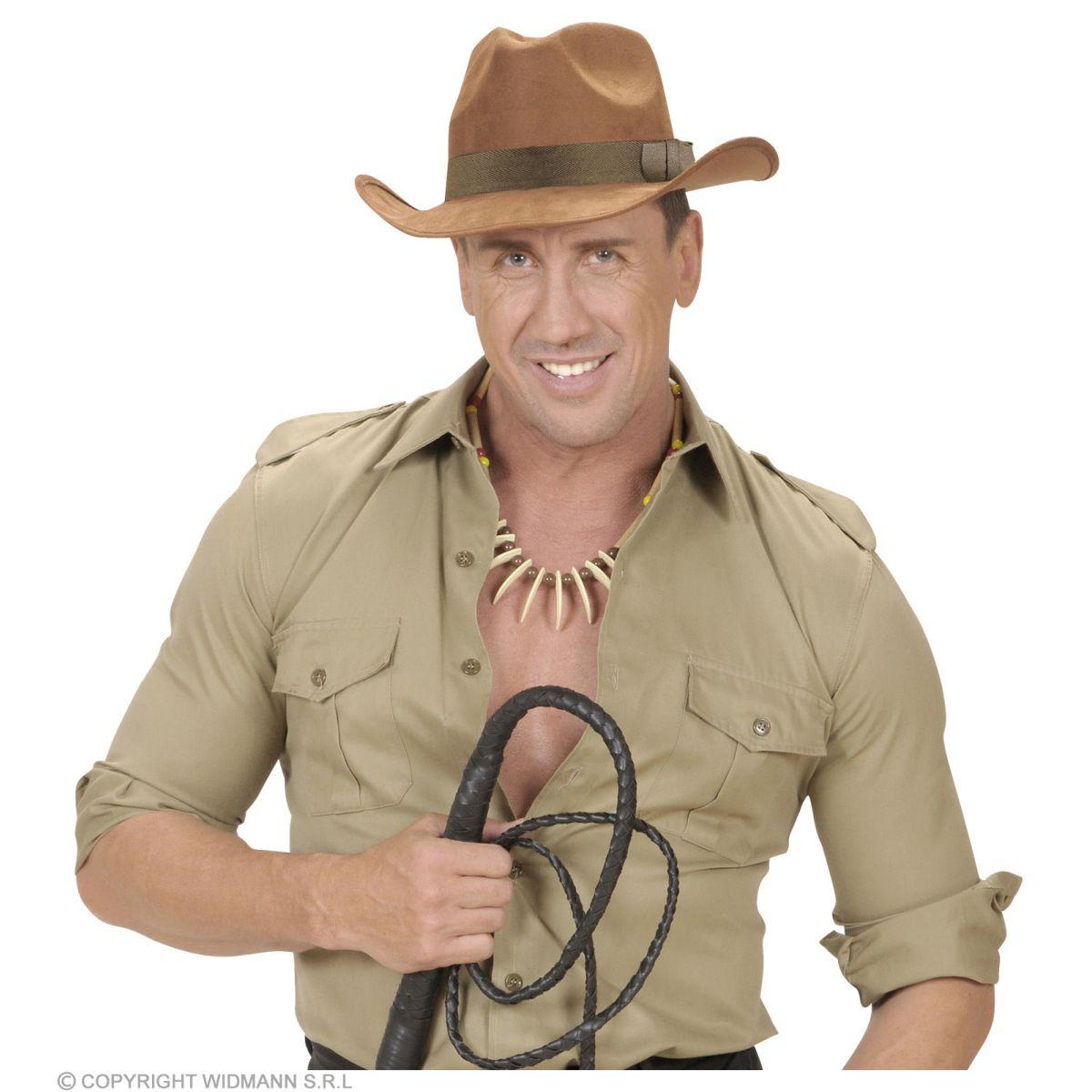 Cappello Cowboy Lusso Scamosciato Marrone Chiaro |Widmann