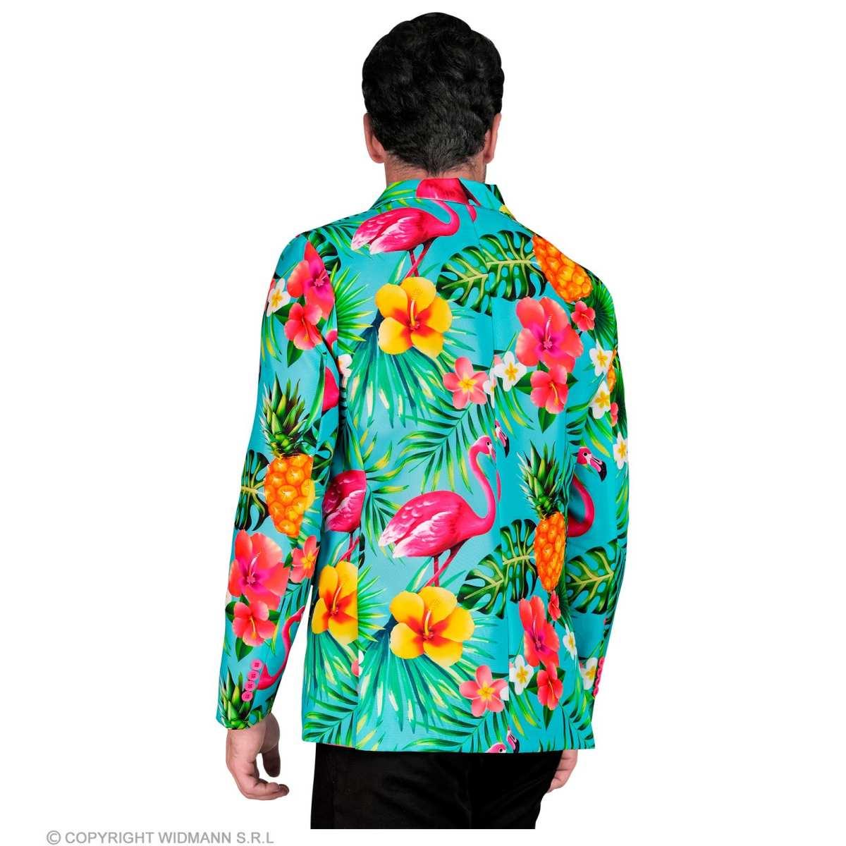 Giacca Flamingo Azzurra Fluo |Widmann