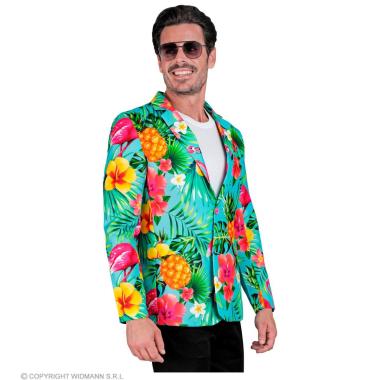 Giacca Flamingo Azzurra Fluo |Widmann