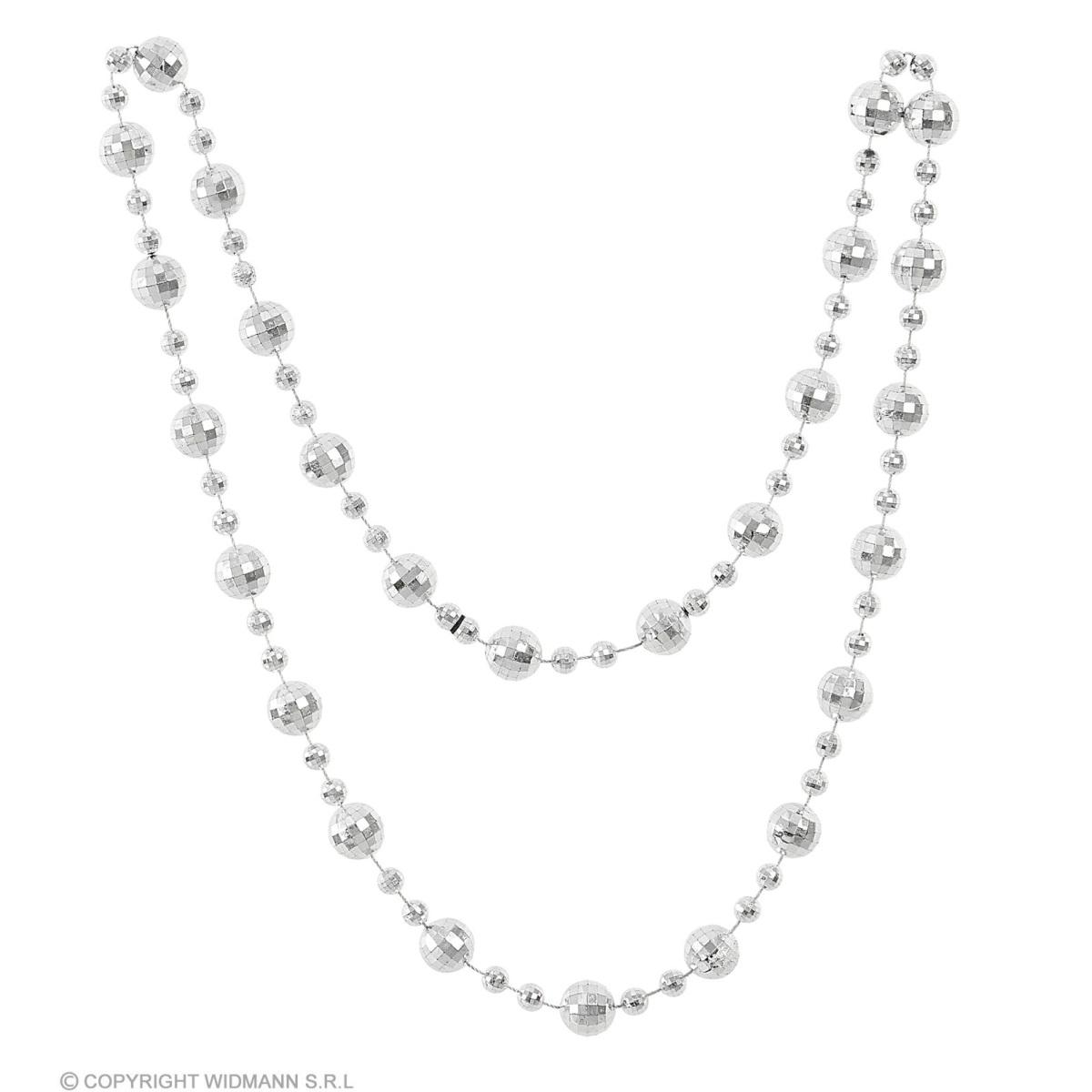Collana Sfere Discoteca Argento |Widmann