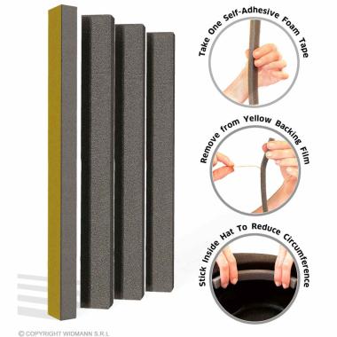 Riduzione Circonferenza Cappelli Adesivi Set pz.4 |Widmann