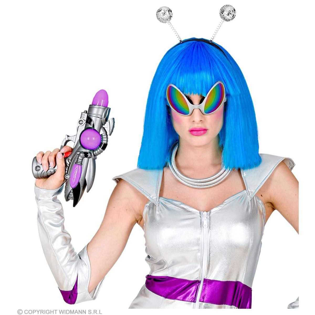 Alieno con Cerchietto Collana e Occhiali |Widmann