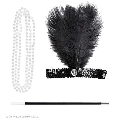 Charleston con Fascia Bocchino e Collana Set pz.3 |Widmann