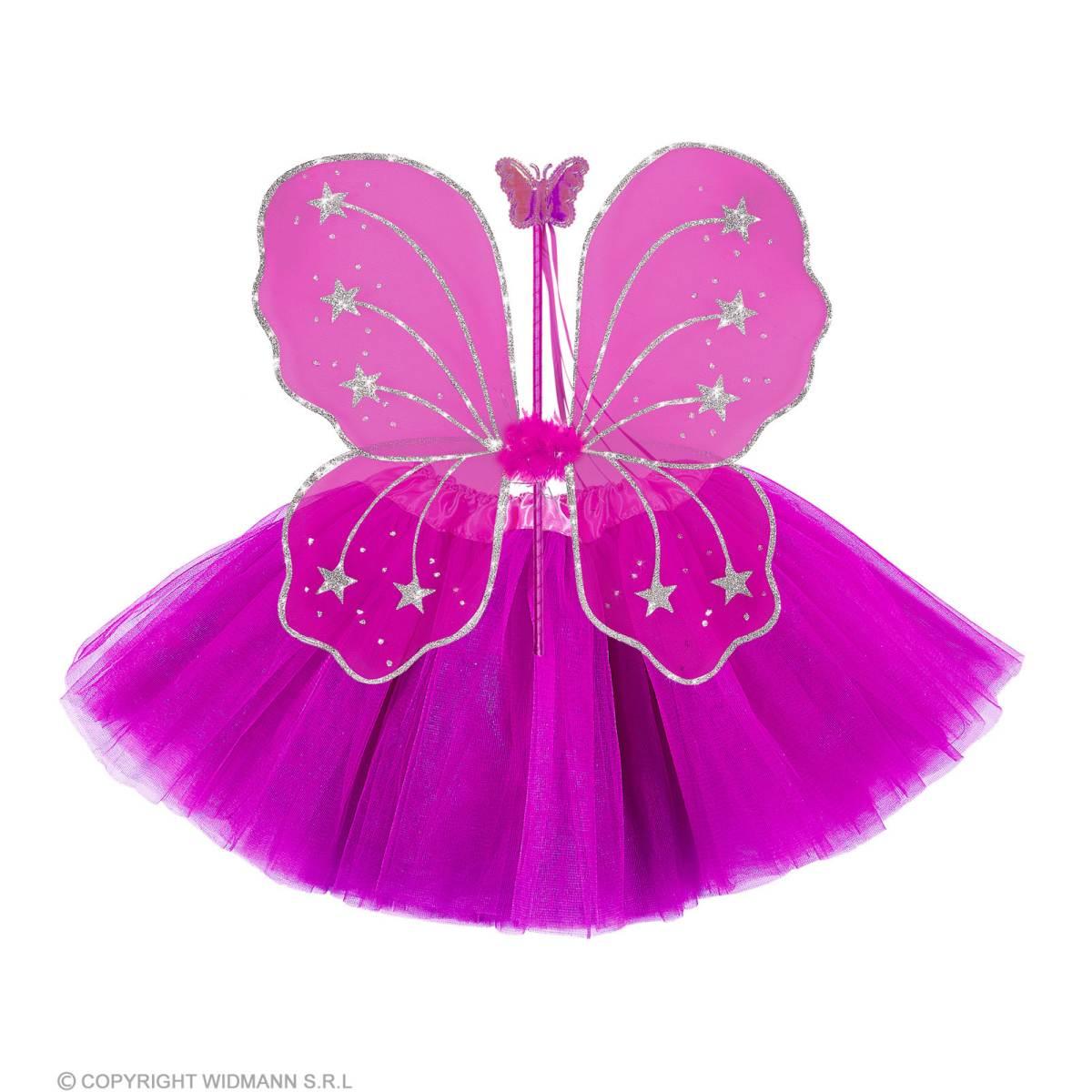 Farfalla Rosa Set pz.3 |Widmann