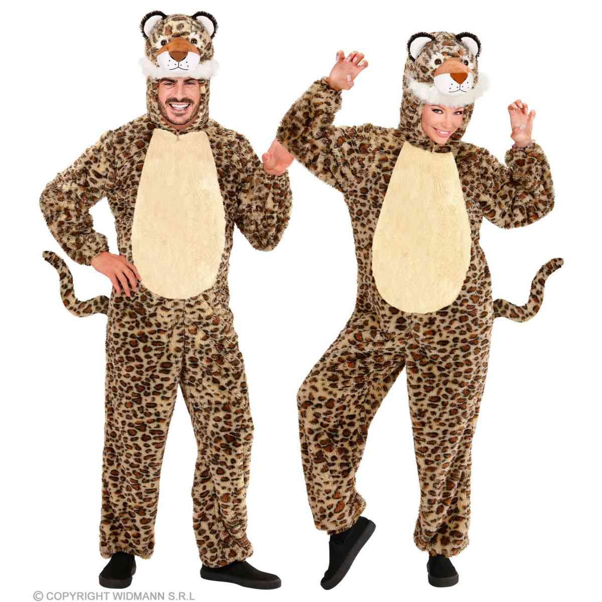 Costume Leopardo Peluche Soft |Widmann
