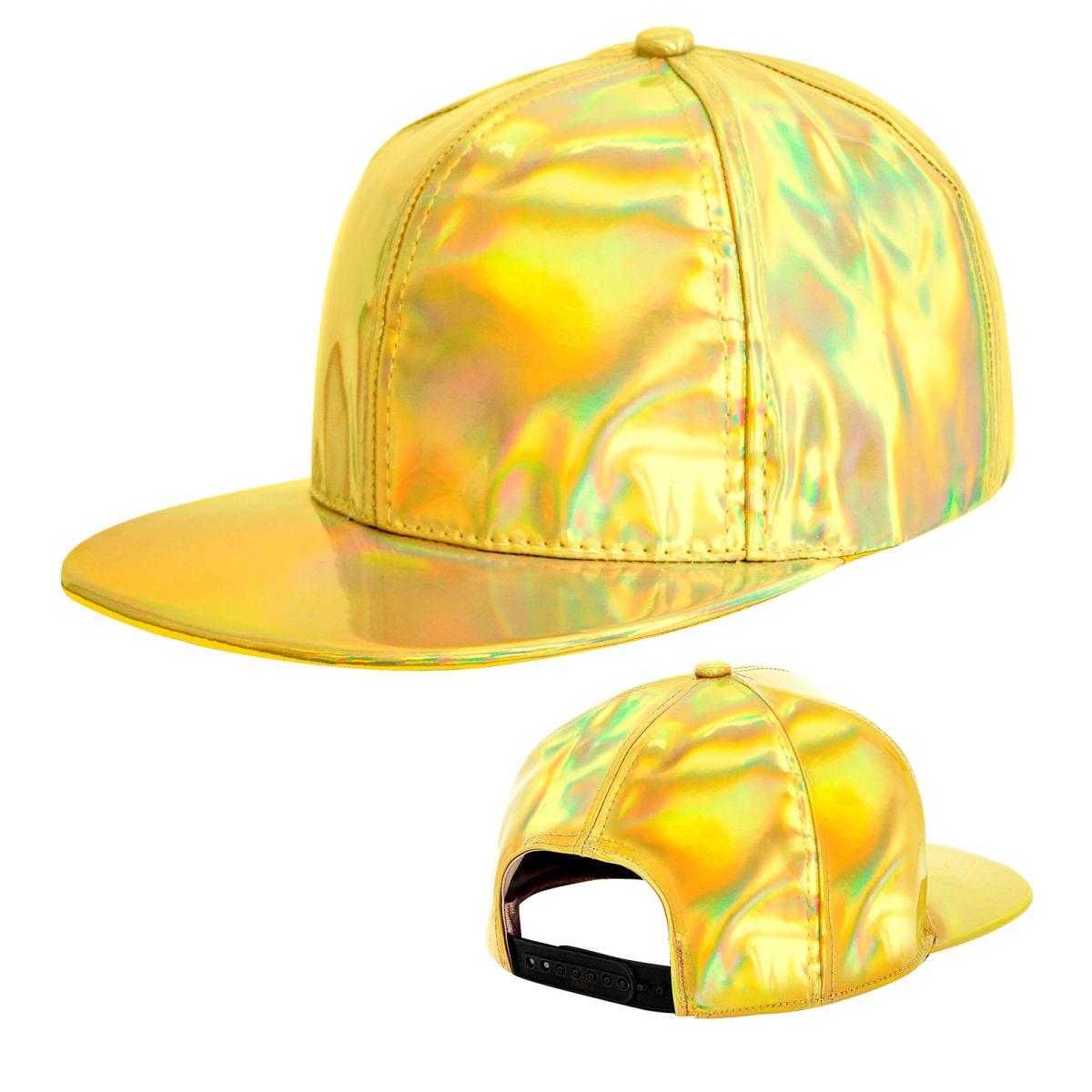 Cappello Berretto Oro Olografico Anni '80 |Widmann