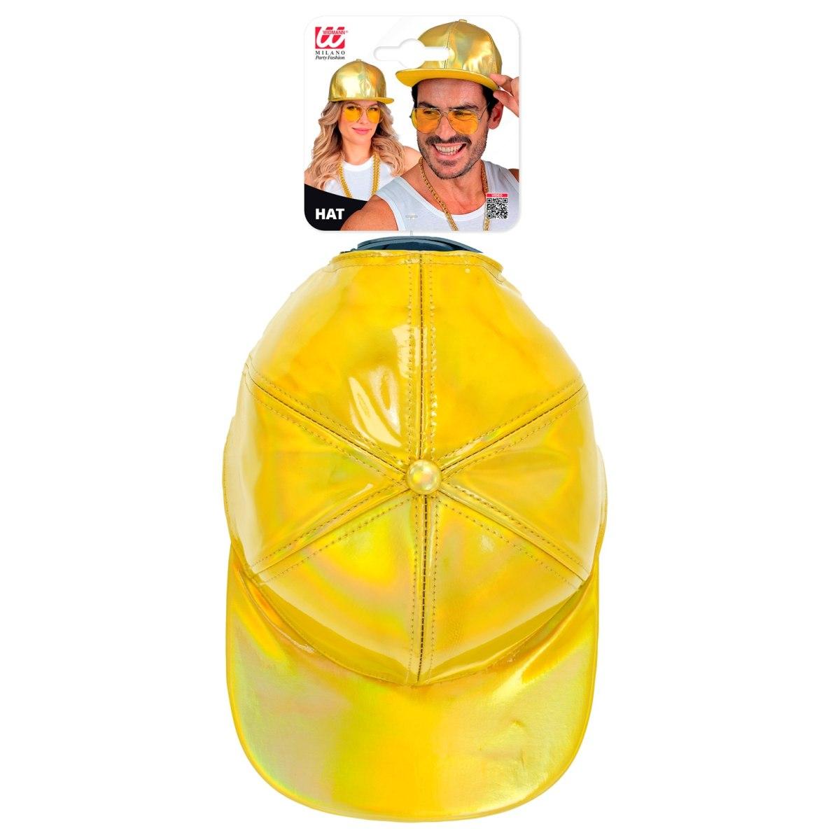 Cappello Berretto Oro Olografico Anni '80 |Widmann