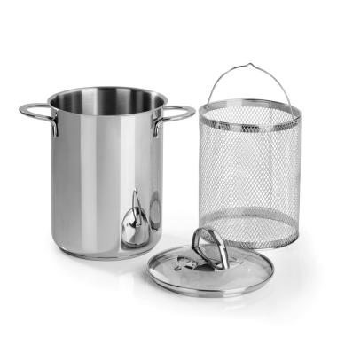 Pentola Barazzoni Cuoci Asparagi Inox cm.ÃƒÂ˜16 | Barazzoni