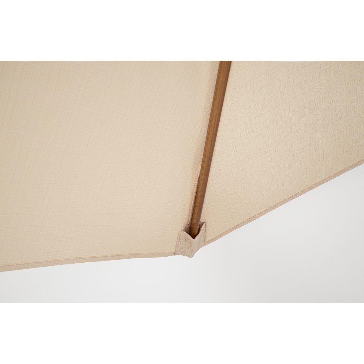 Ombrellone Alluminio Palinuro 3x2,46 Sabbia Palo Centrale | Bizzotto