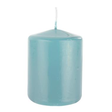 Candela cm.6x8 Cilindrica Turchese | Bizzotto