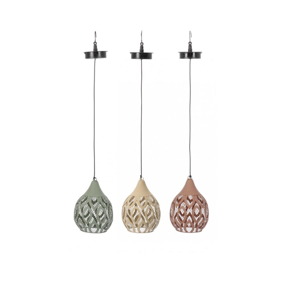 Lanterna Solare Estel Sospesa Assortita 3 Colori Ass. cm.70 | Bizzotto