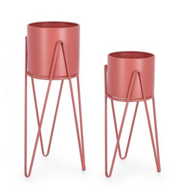 Portavaso Madelyn Tondo Salmone cm.ÃƒÂ˜23,5x57 | Bizzotto