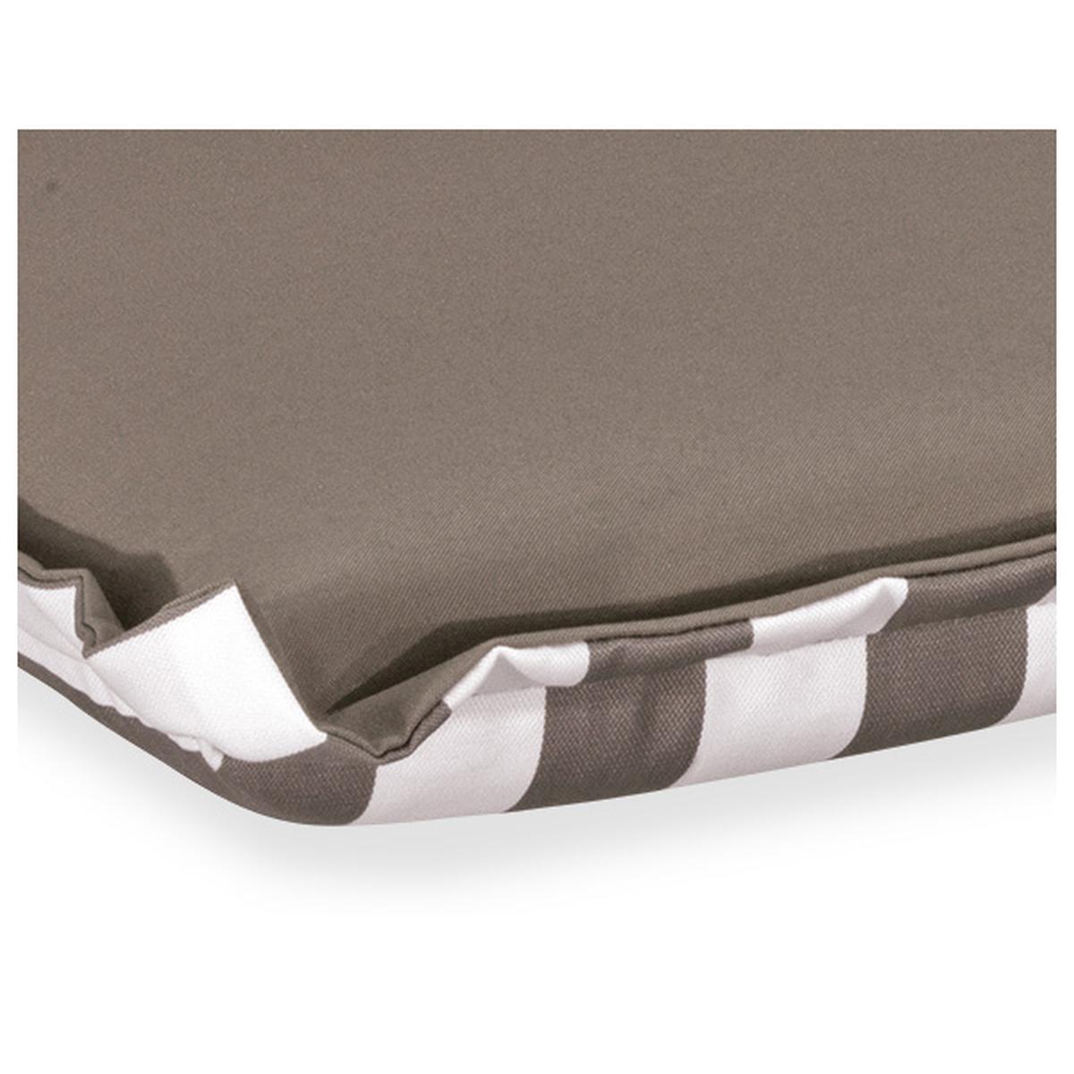 Cuscino Poltrona Alta 46x114 Dune Tortora | Re Garden