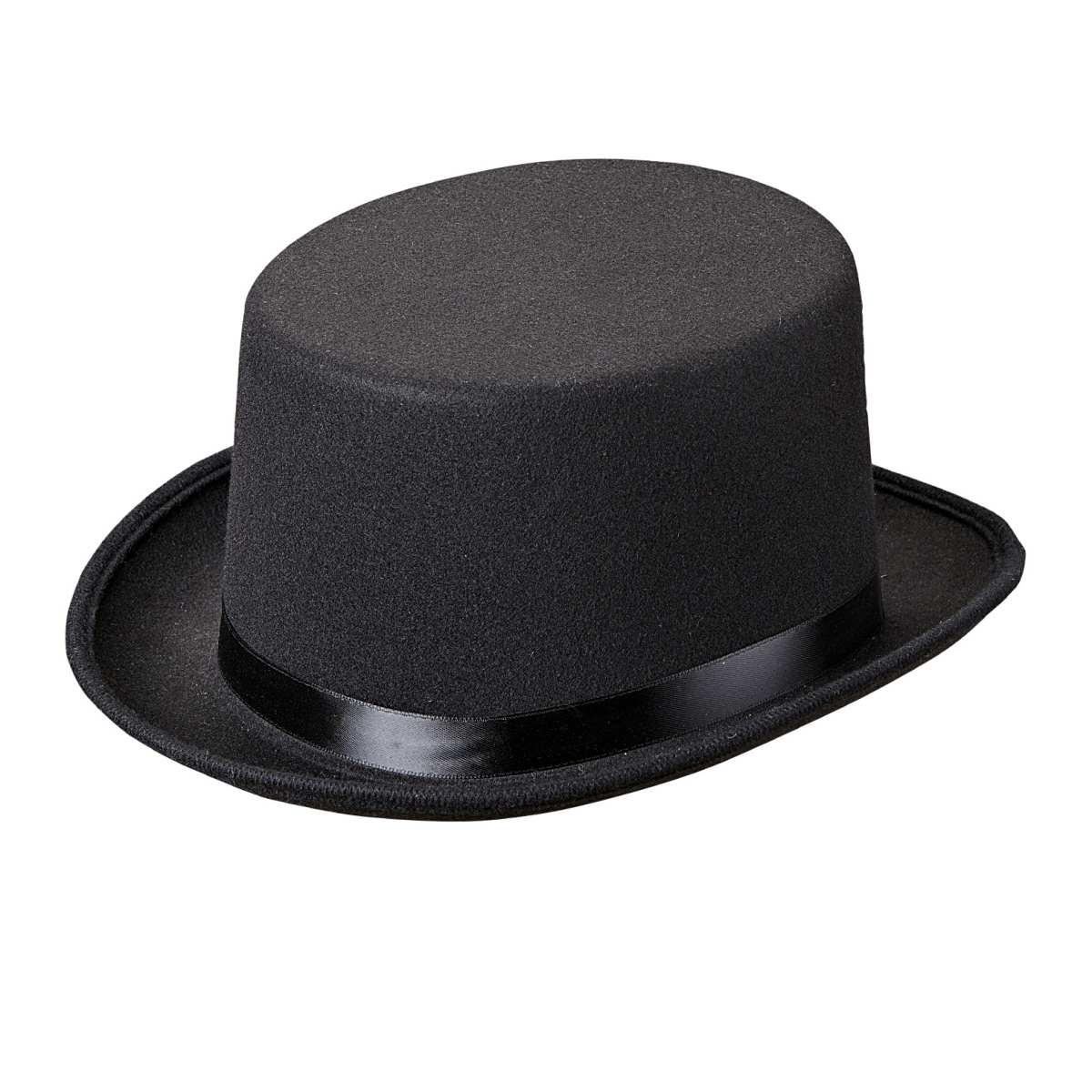 Cappello Cilindro Nero Feltro Spesso |Widmann