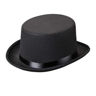 Cappello Cilindro Nero Feltro Spesso |Widmann