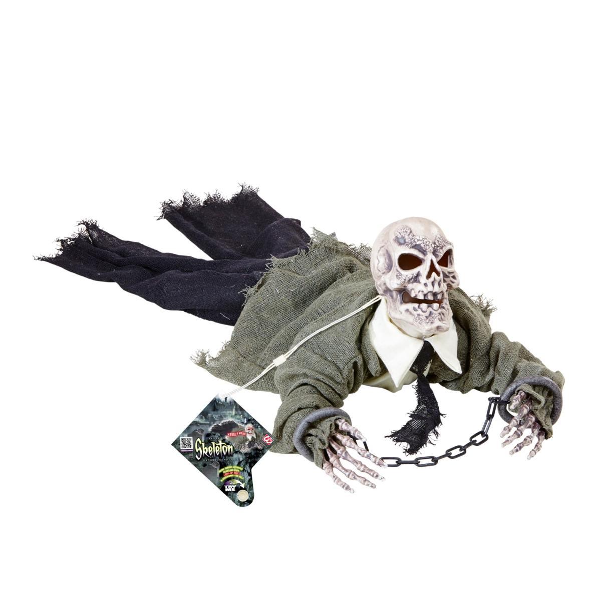 Scheletro Strisciante Animato cm.80 con Luci e Suoni |Widmann