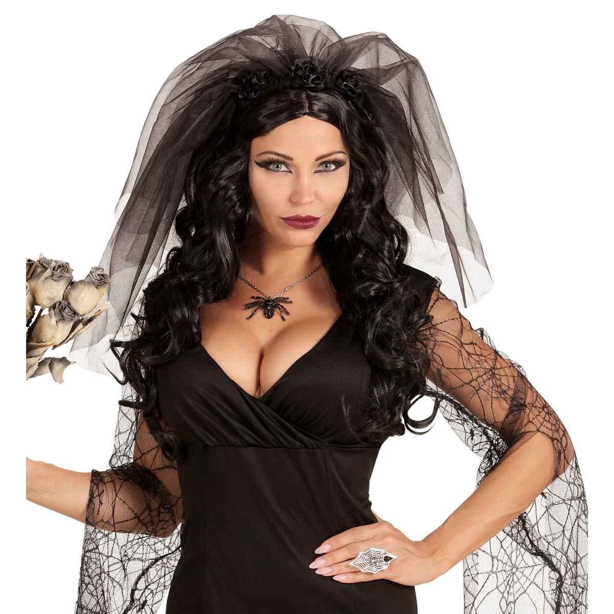 Copricapo Velo Nero da Vedova |Widmann