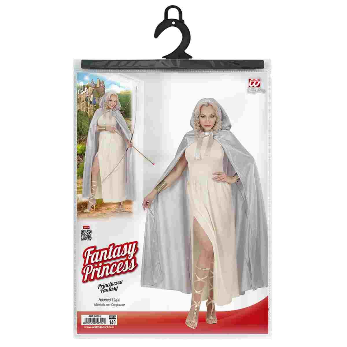 Mantello cm.140 Grigio con Cappuccio |Widmann