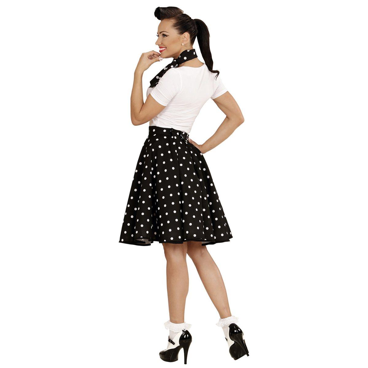 Gonna Pin Up Anni '50/'60 a Pois |Widmann