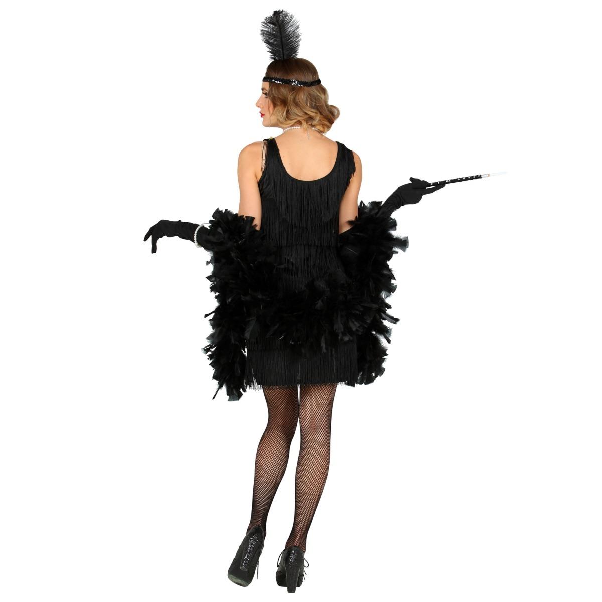 Costume Charleston Anni '20 Nero |Widmann