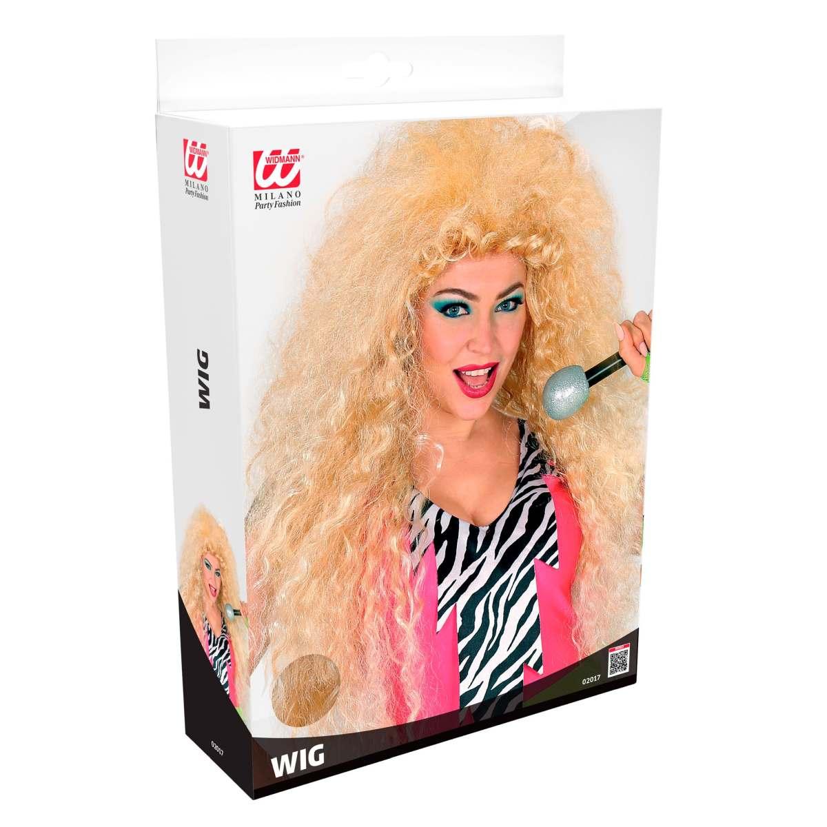 Parrucca Bionda Vaporosa Anni 80 |Widmann