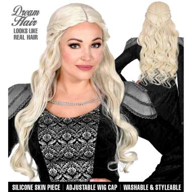 Parrucca Dama Regina Bianca |Widmann