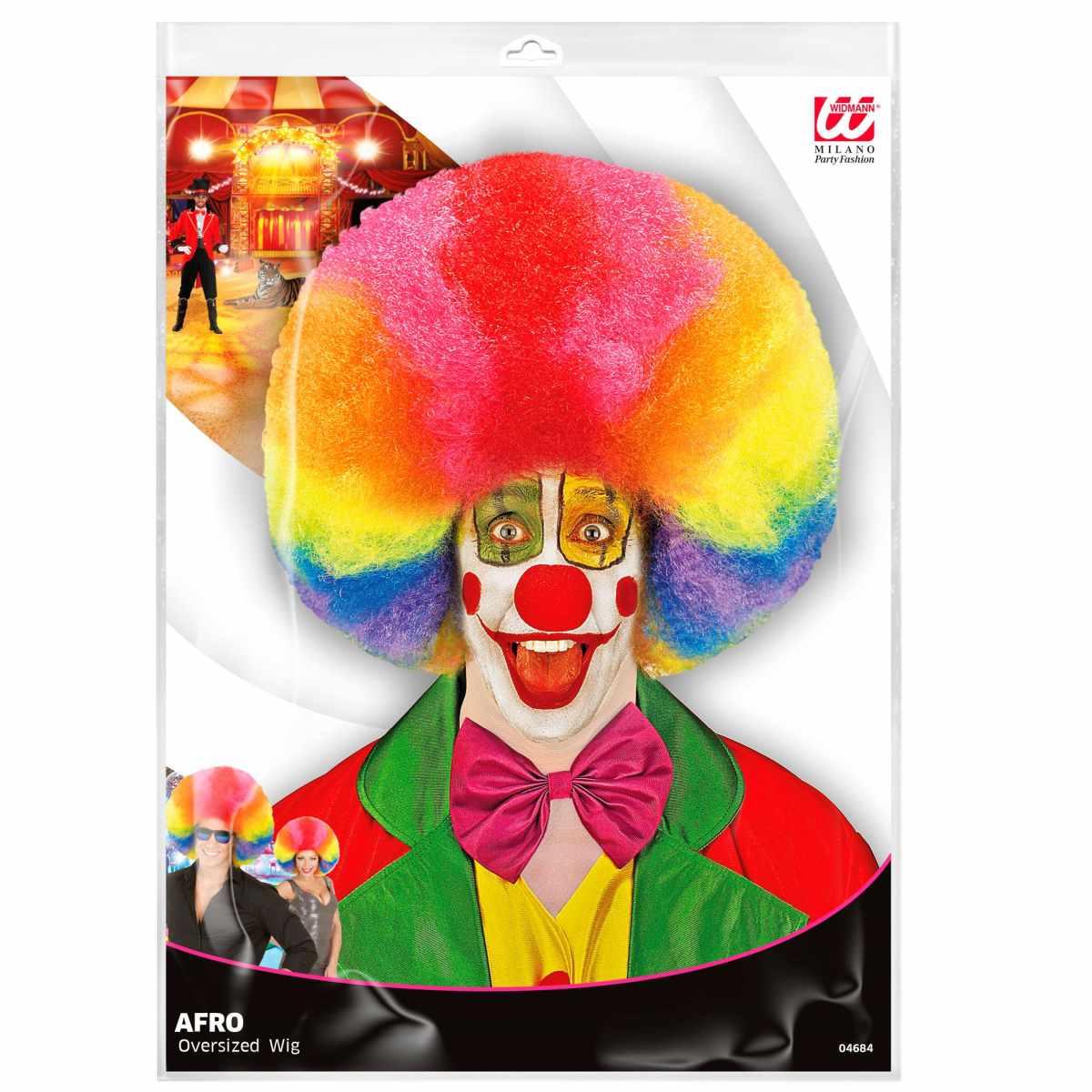 Parrucca Afro Multicolor |Widmann