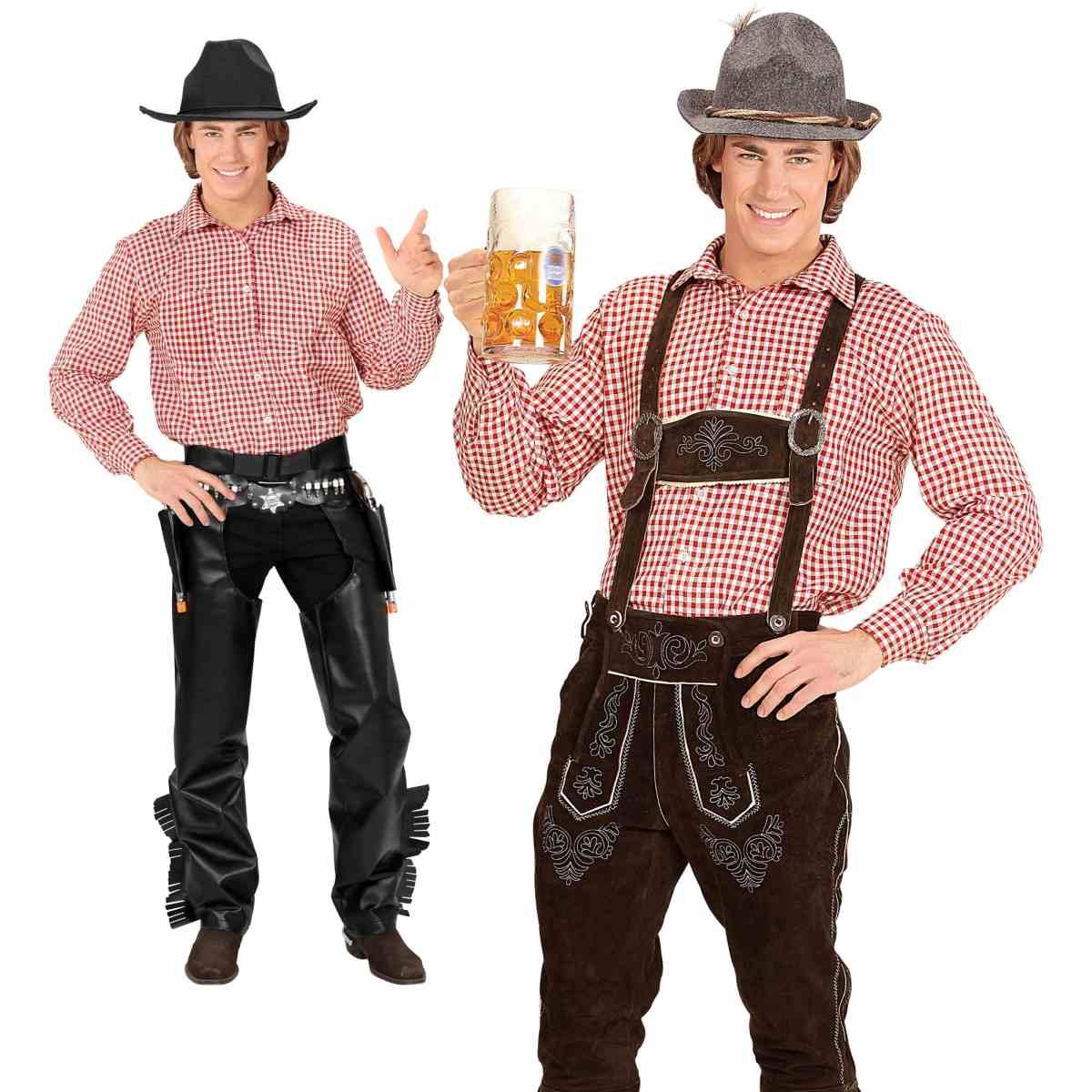 Camicia Quadretti Rossa |Widmann