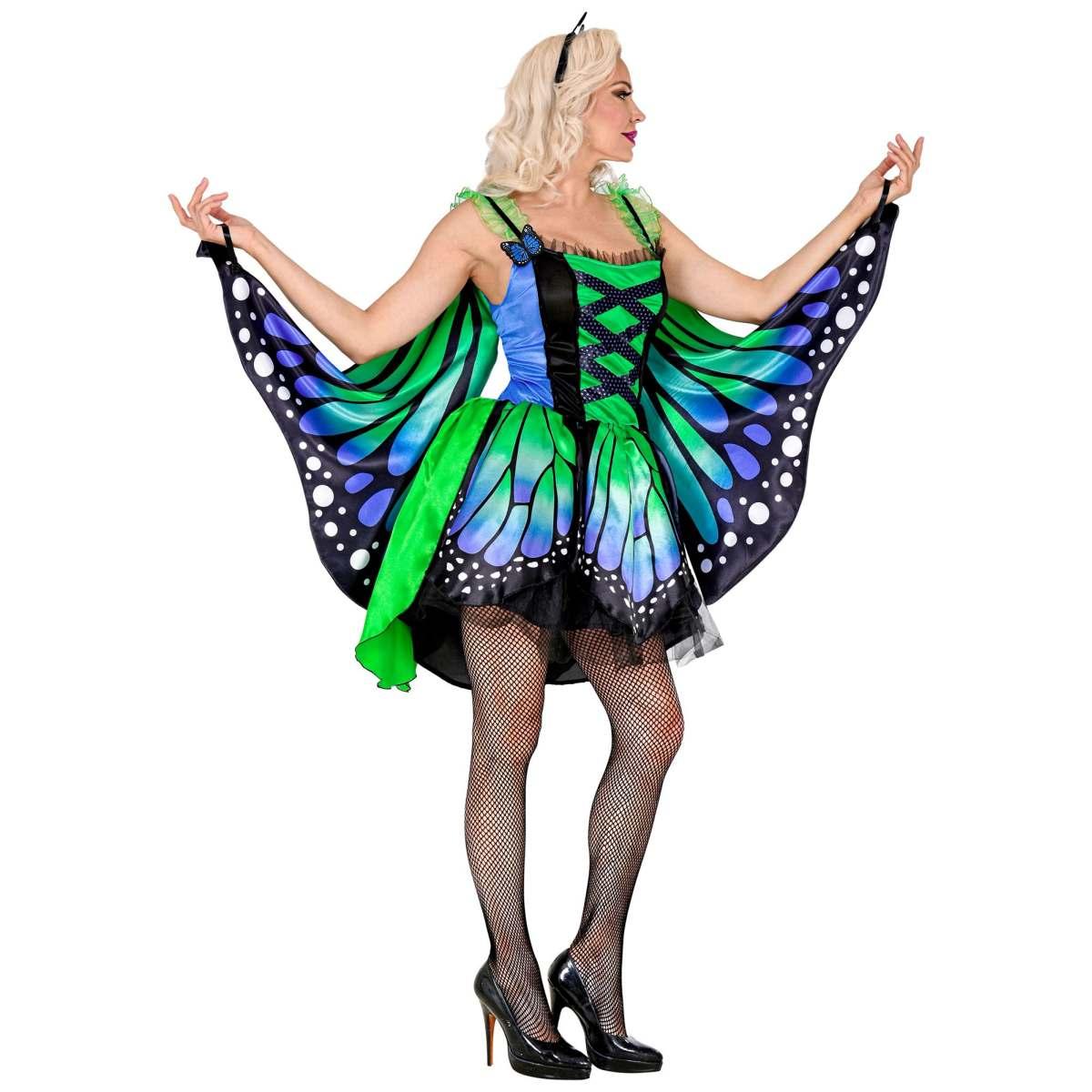 Costume Farfalla Verde |Widmann