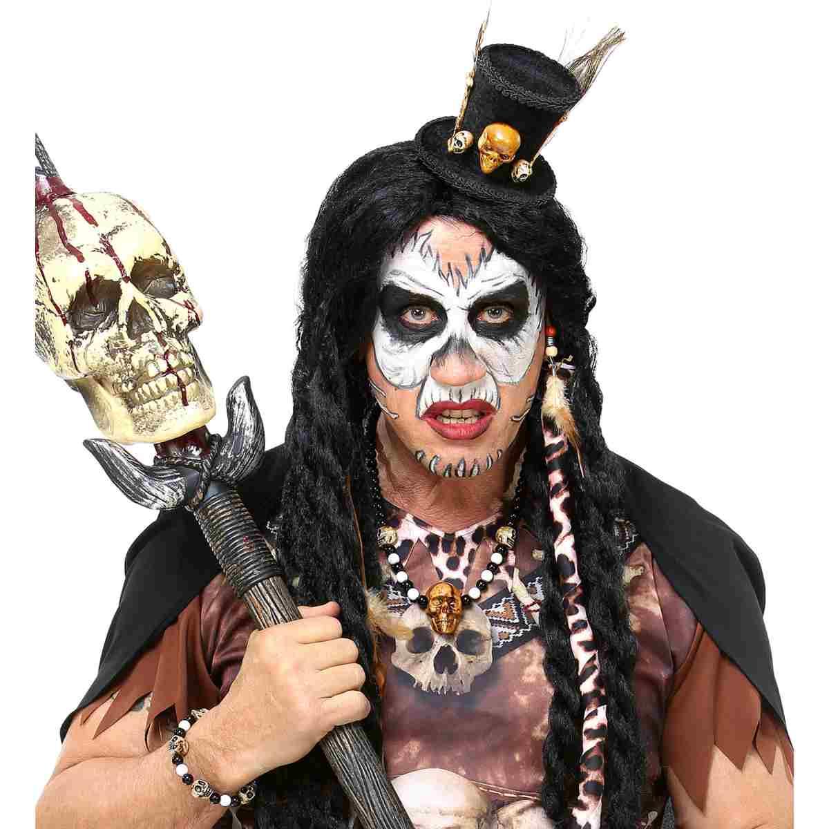 Voodoo con Cappello Collana e Bracciale Set pz.3 |Widmann