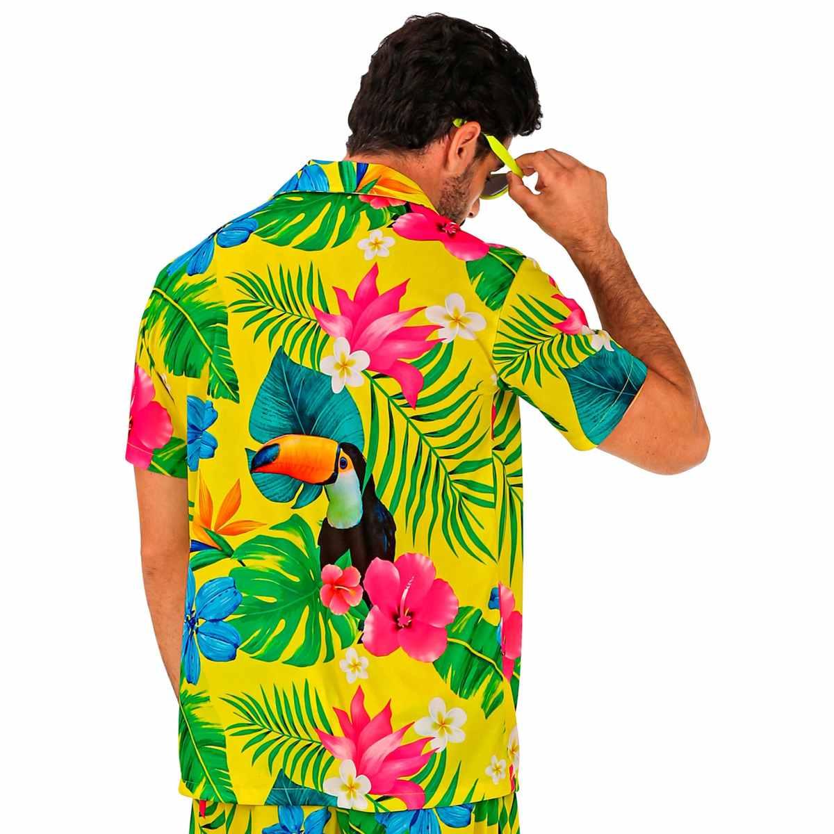 Camicia Gialla Hawaii Summer Party |Widmann