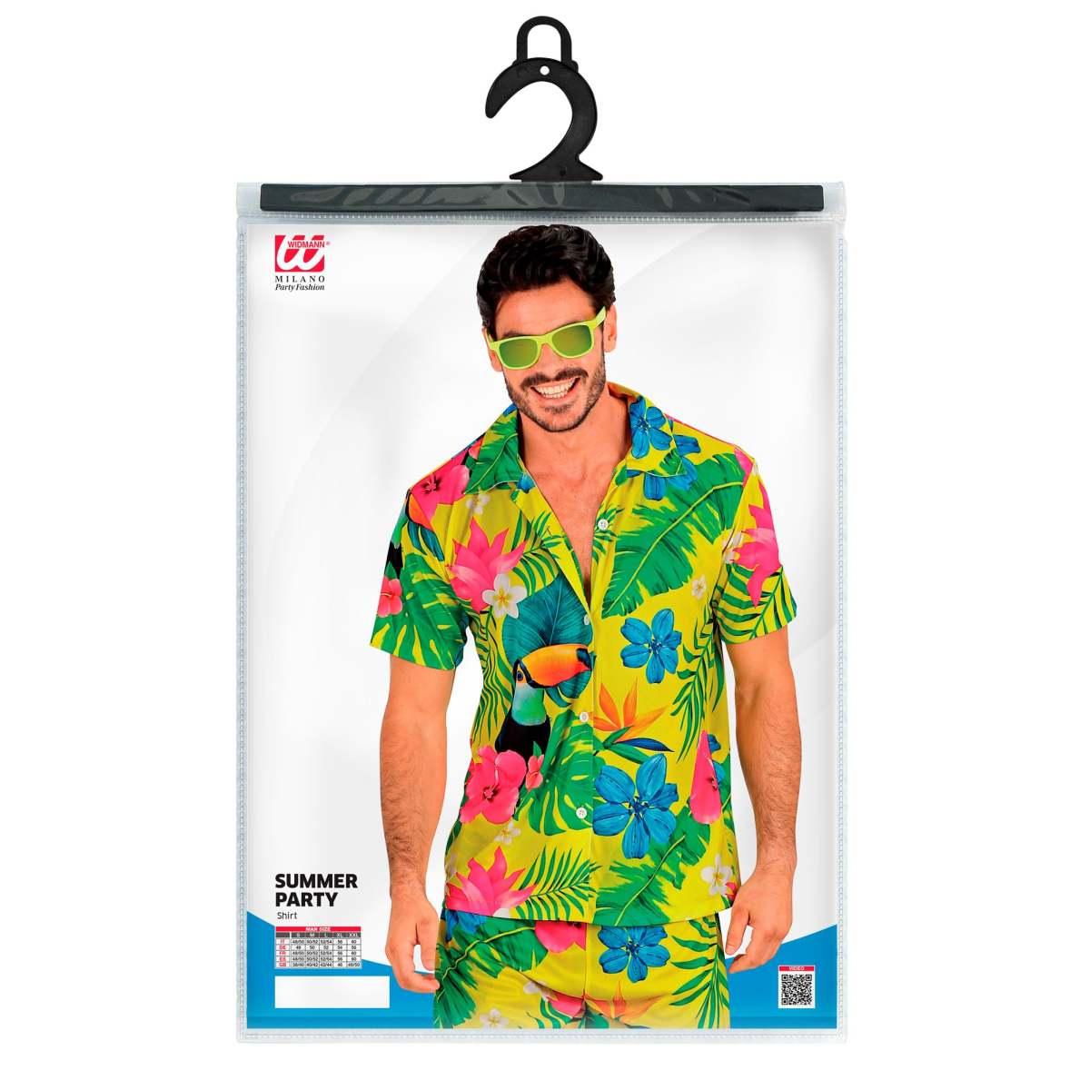 Camicia Gialla Hawaii Summer Party |Widmann