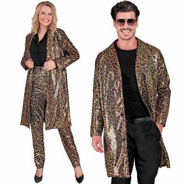 Cappotto Party Disco Animalier Leopardato |Widmann
