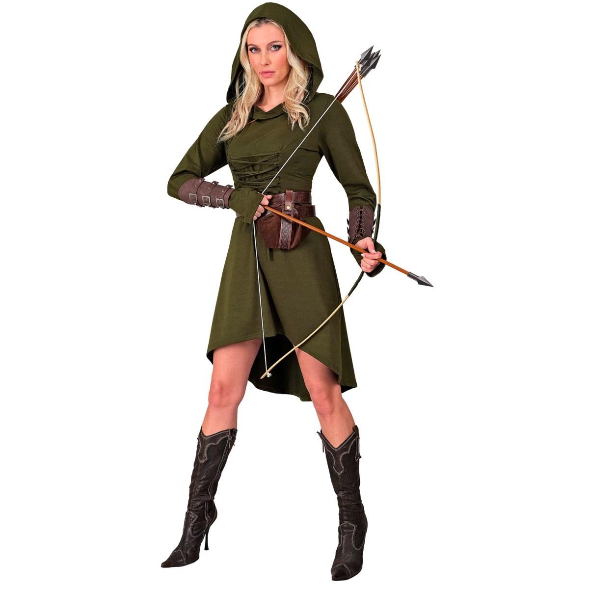 Costume Gotica Medievale Verde |Widmann