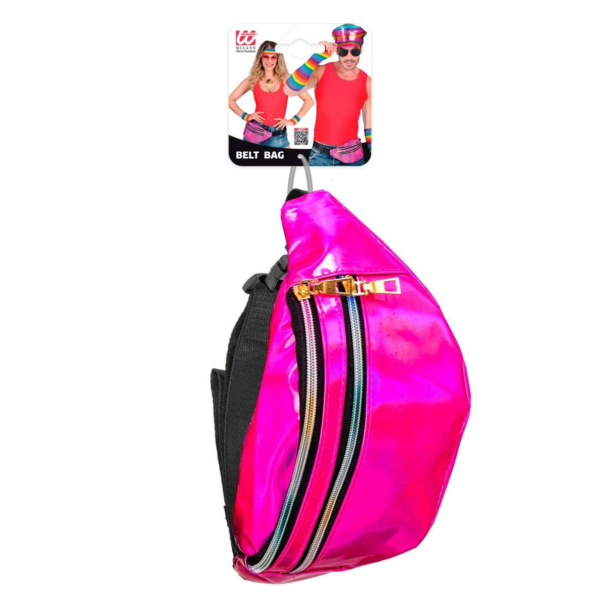 Borsa Marsupio Rosa Fucsia Olografico |Widmann