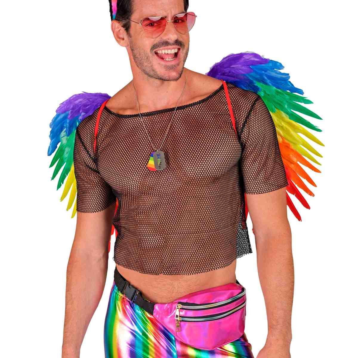 Borsa Marsupio Rosa Fucsia Olografico |Widmann