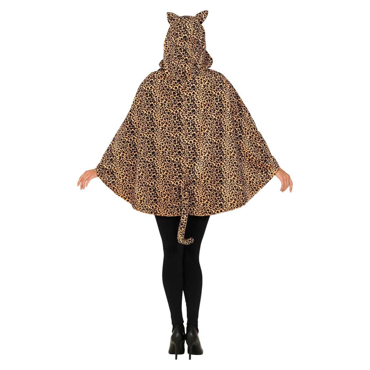 Poncho Leopardo con Cappuccio |Widmann