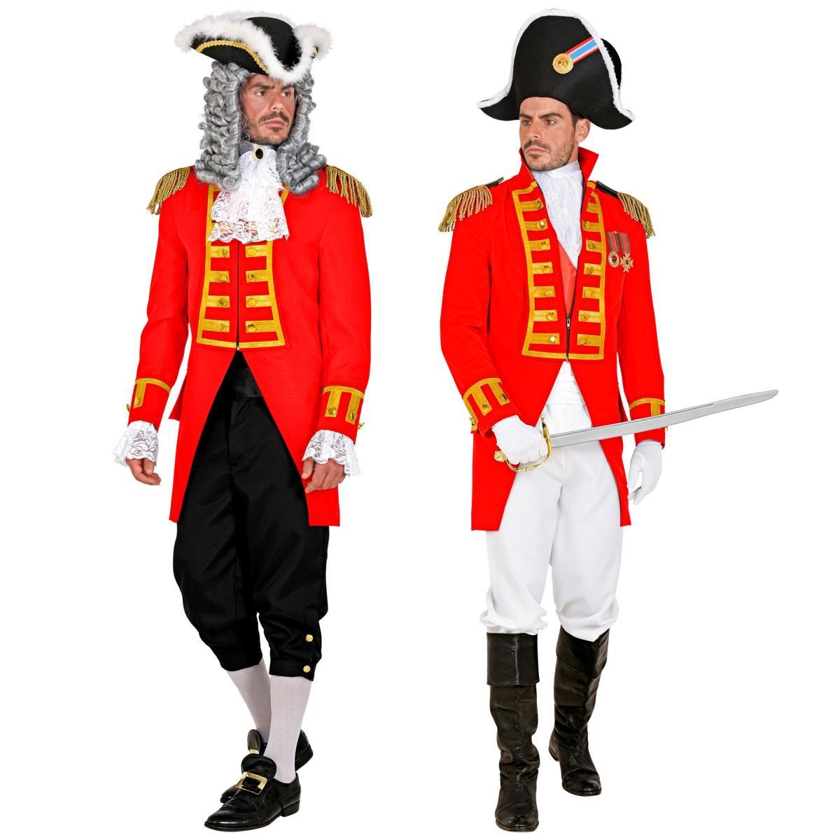 Giacca Parata Rossa con Decori Oro |Widmann