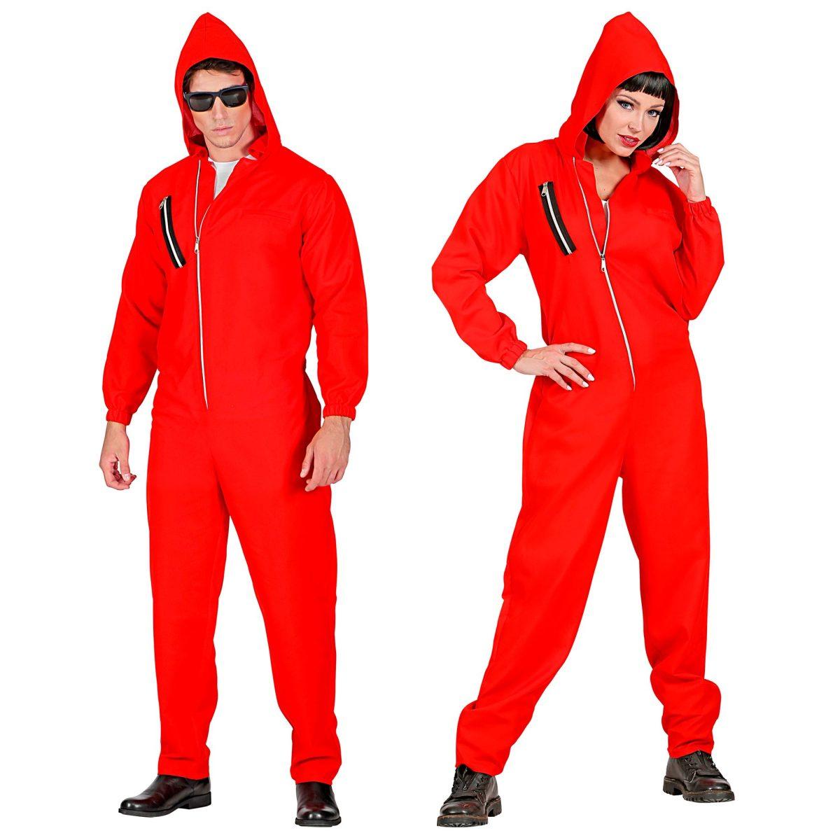 Costume Tuta Ladro Rossa |Widmann