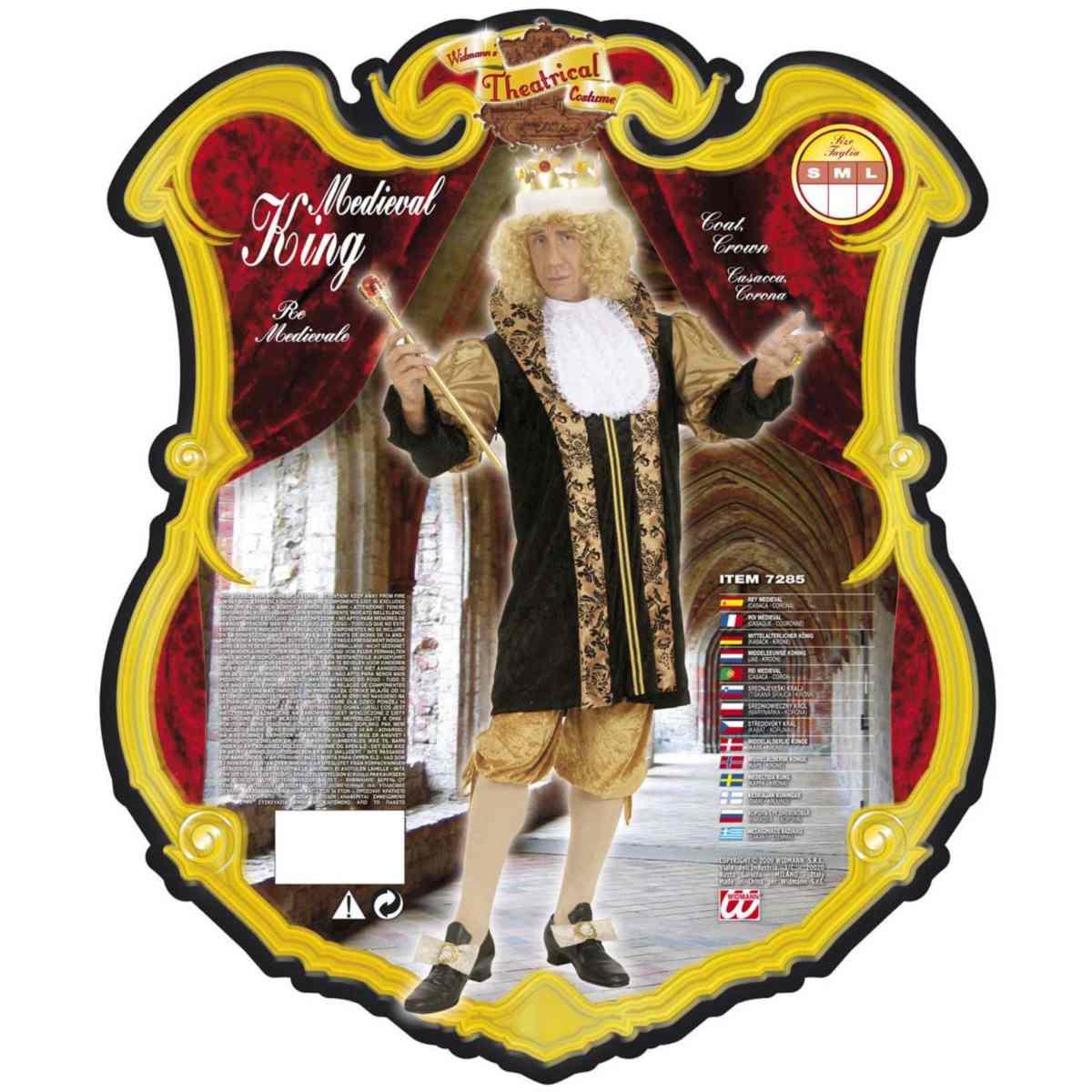 Costume Re Medievale |Widmann