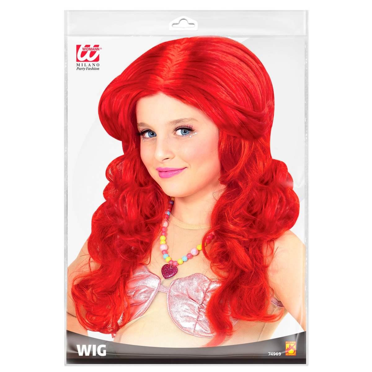 Parrucca Rossa Mossa Baby |Widmann