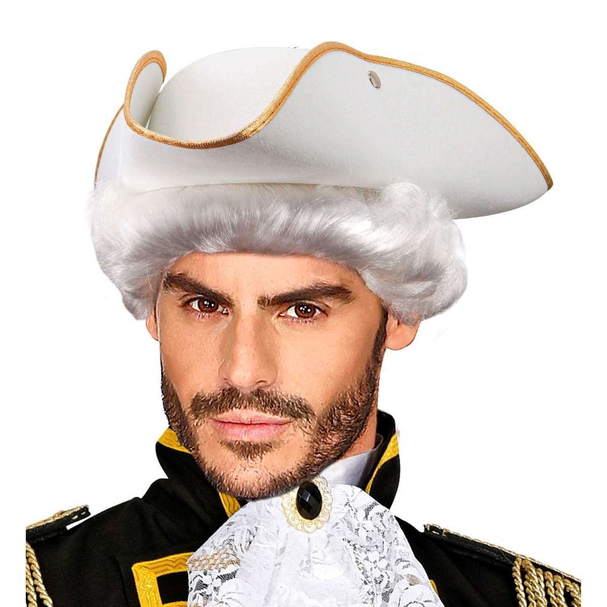 Cappello Tricorno Bianco |Widmann