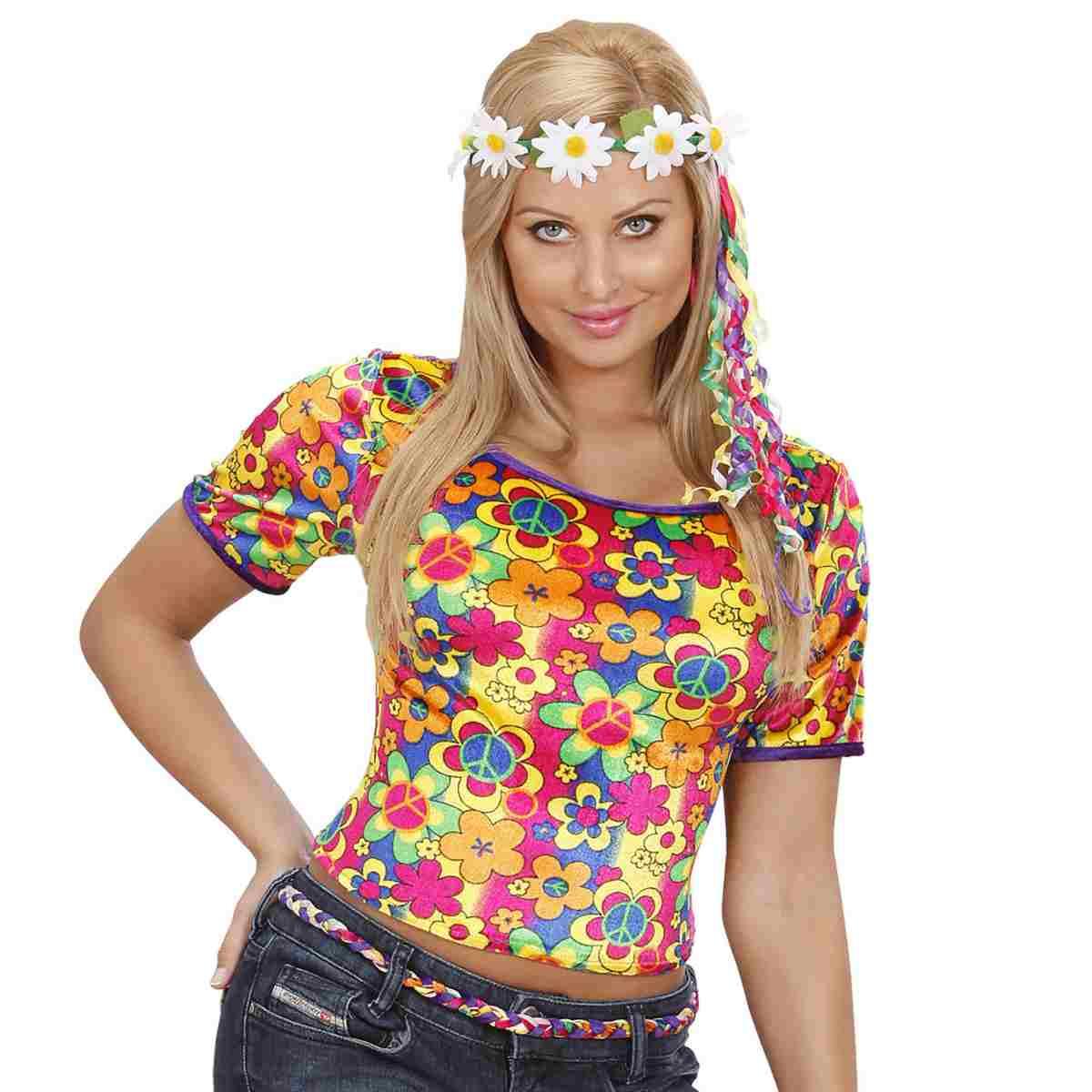 Maglia Hippie Multicolor |Widmann
