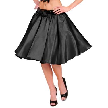 Gonna Nera Raso |Widmann