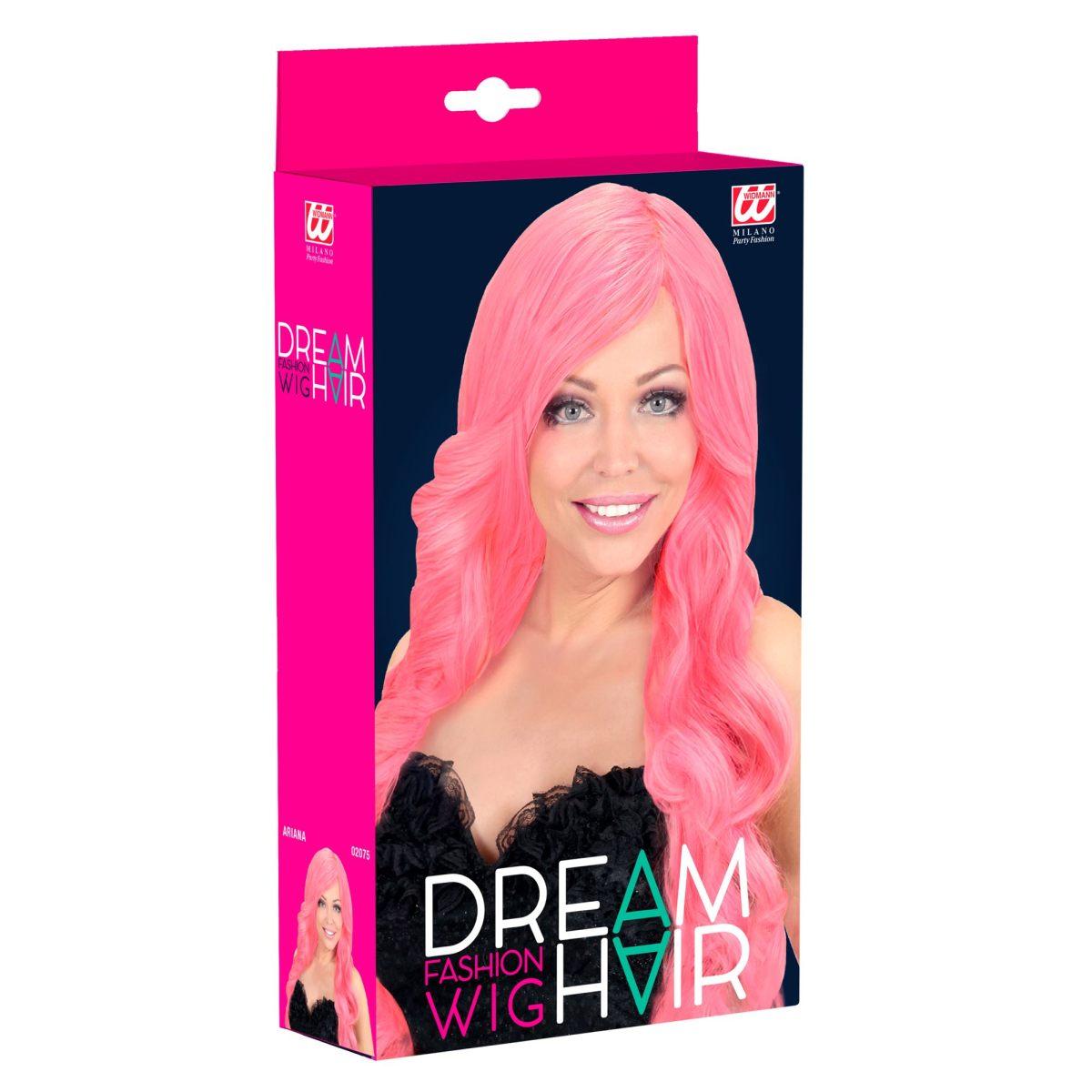 Parrucca Dream Rosa Riccia |Widmann