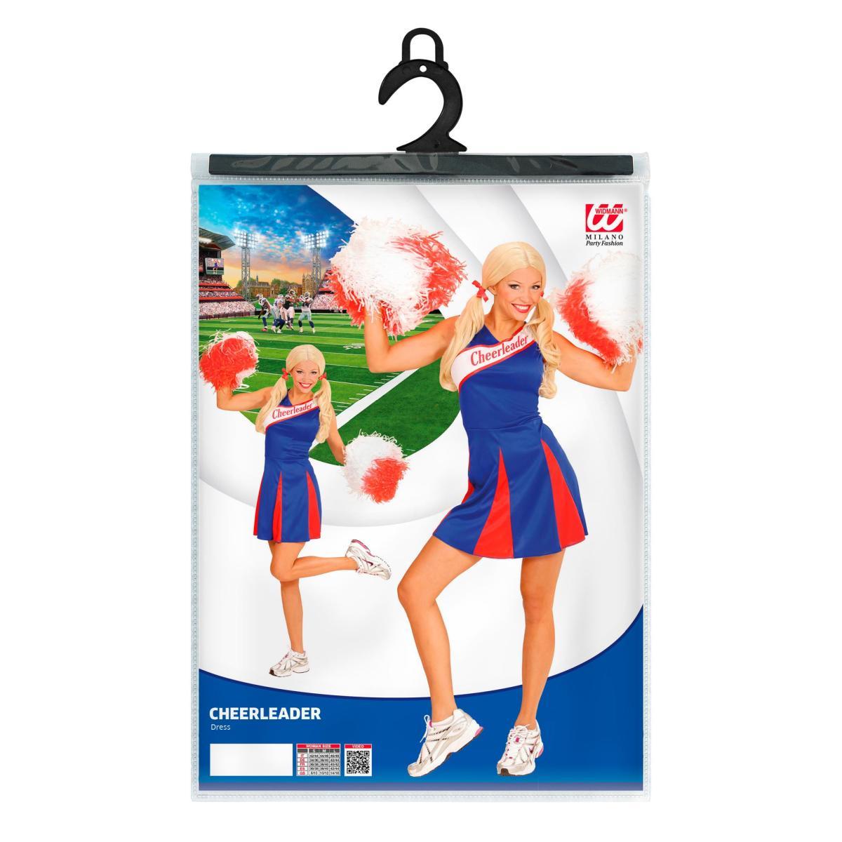 Costume Cheerleader Blu |Widmann